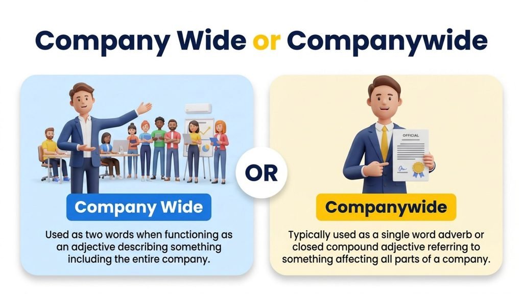 Company Wide or Companywide