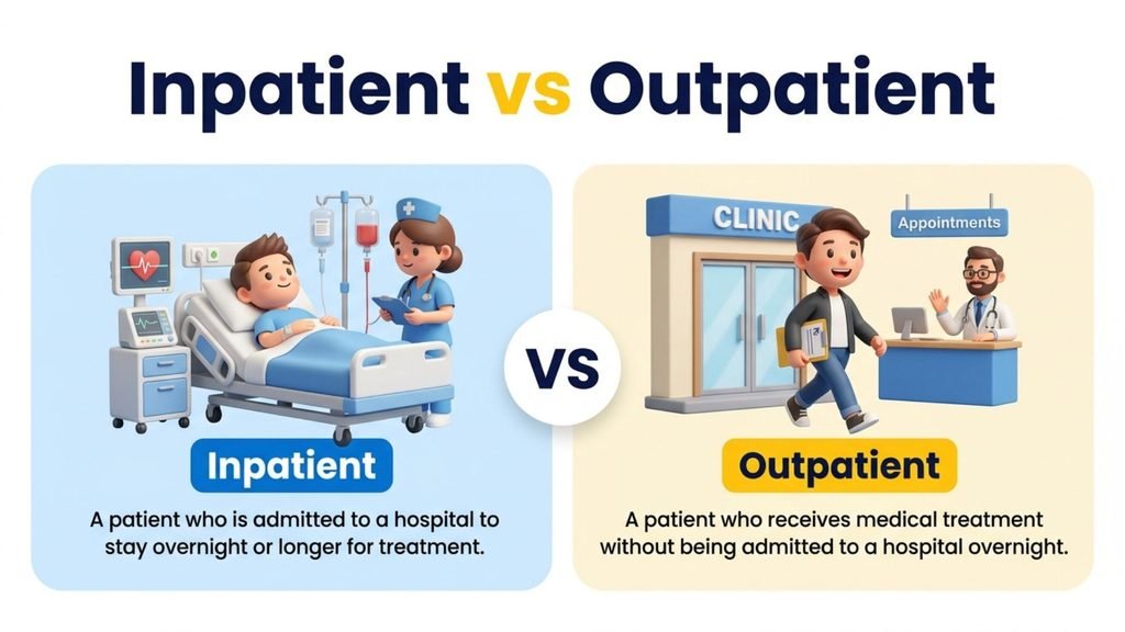 Inpatient vs Outpatient