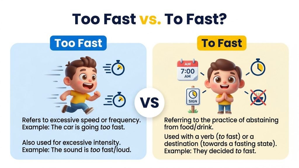 Too Fast vs. To Fast
