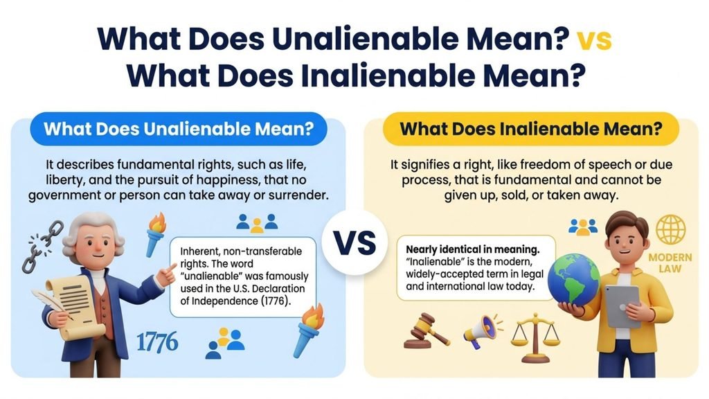 What Does Unalienable Mean?