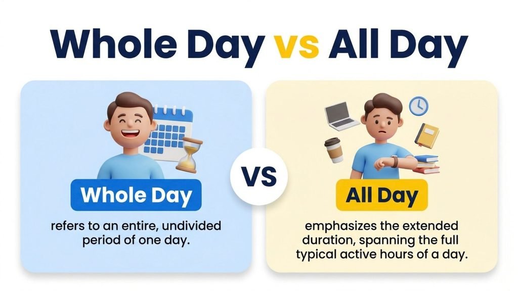 Whole Day or All Day What's the Real Difference?