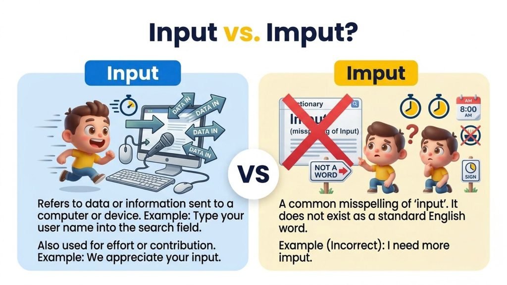 Input vs Imput