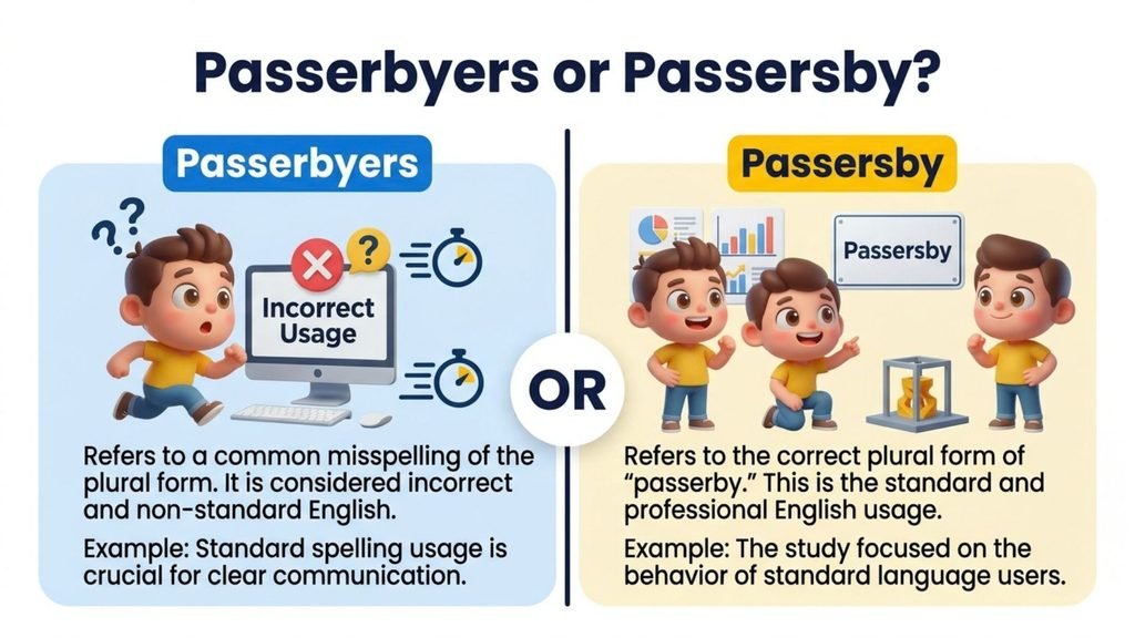Passerbyers or Passersby