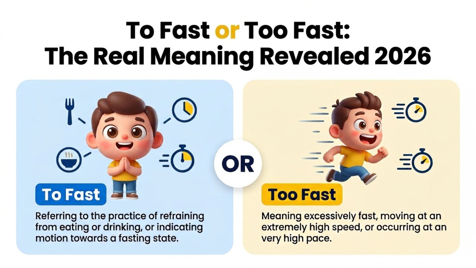 To Fast or Too Fast: The Real Meaning Revealed 2026